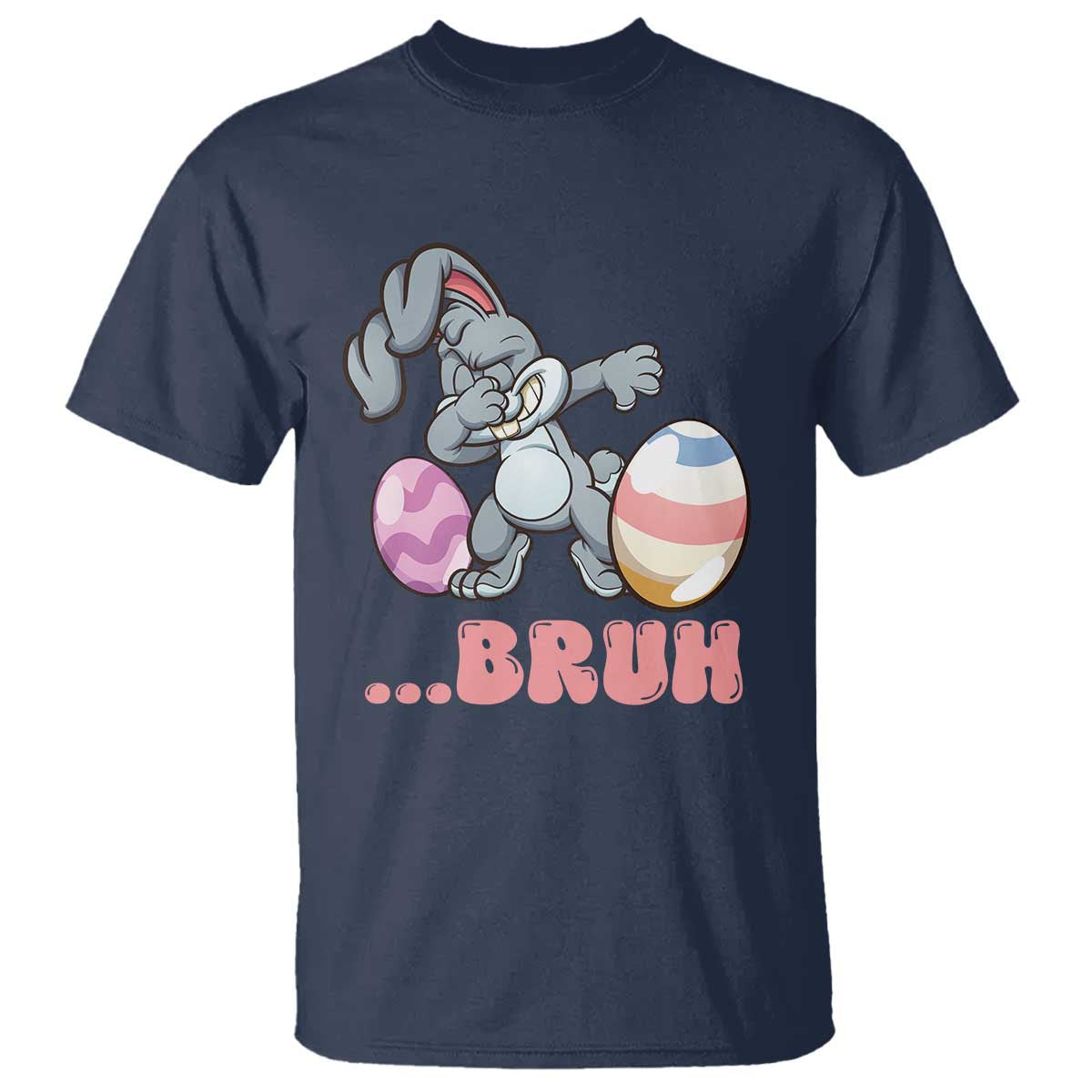 funny-bruh-dab-rabbit-eggs-easter-day-t-shirt