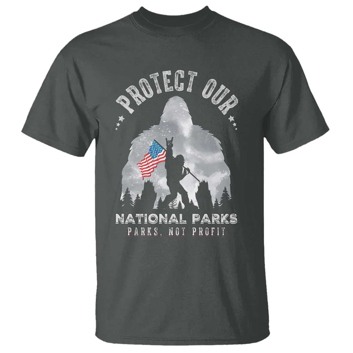 funny-protect-our-national-parks-bigfoot-t-shirt-parks-not-profit-american-flag