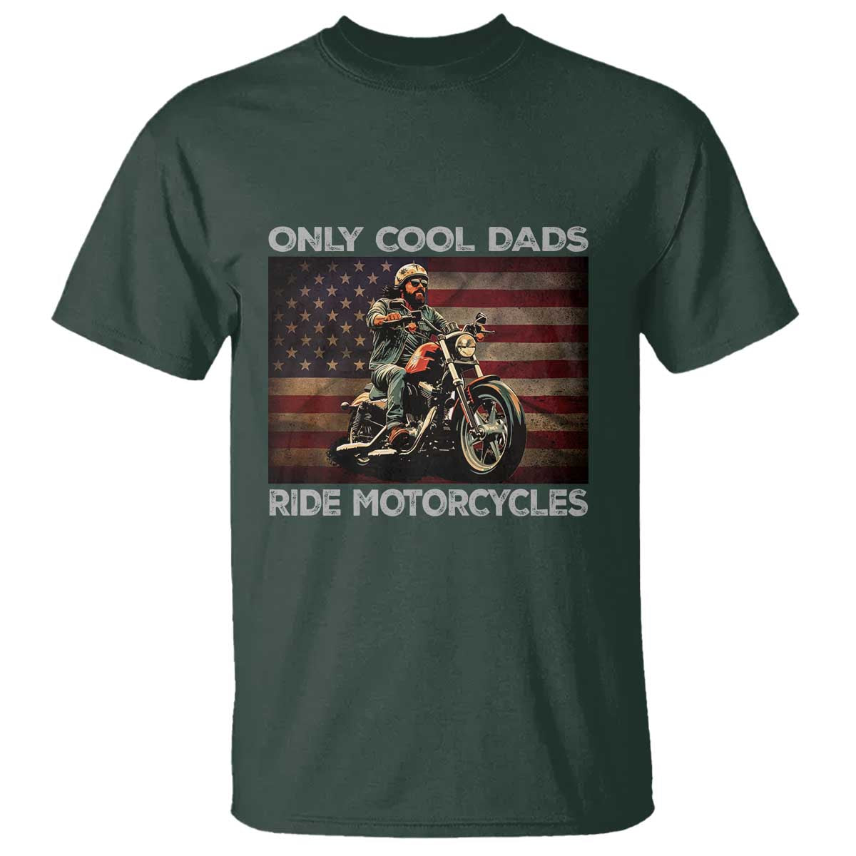 only-cool-dads-ride-motorcycle-t-shirt-vintage-usa-flag-fathers-day