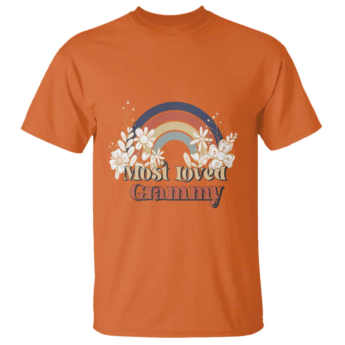 grandma-t-shirt-most-loved-grammy-retro-groovy