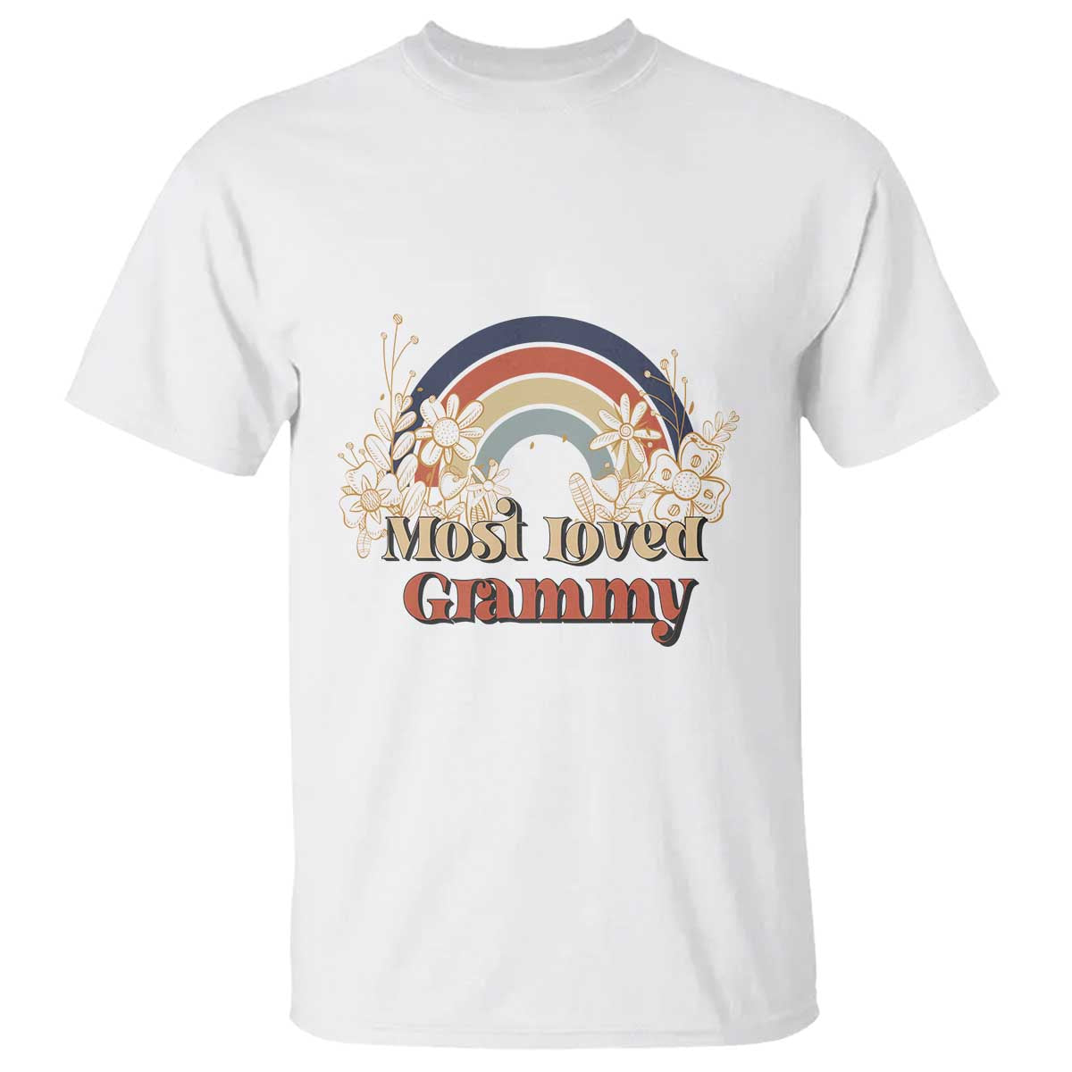 grandma-t-shirt-most-loved-grammy-retro-groovy