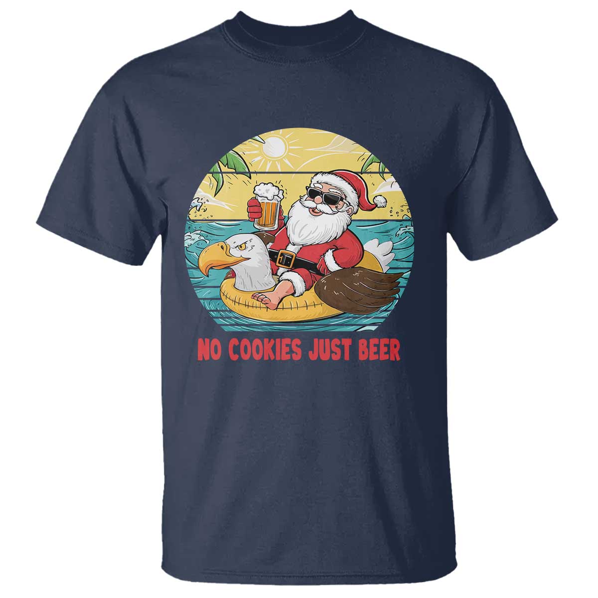 funny-christmas-in-july-t-shirt-no-cookies-just-beer-santa-summer-season-eagle-float