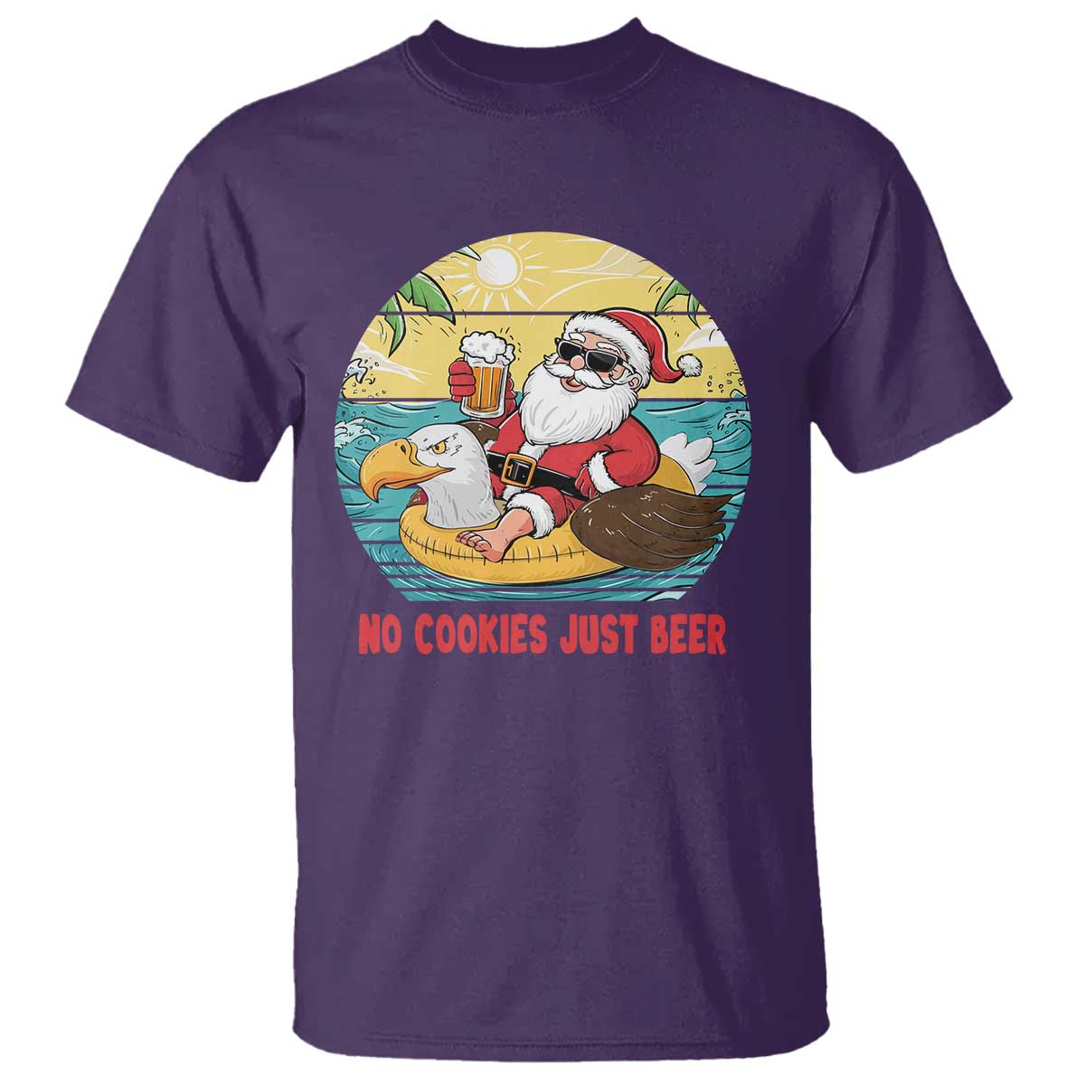 funny-christmas-in-july-t-shirt-no-cookies-just-beer-santa-summer-season-eagle-float