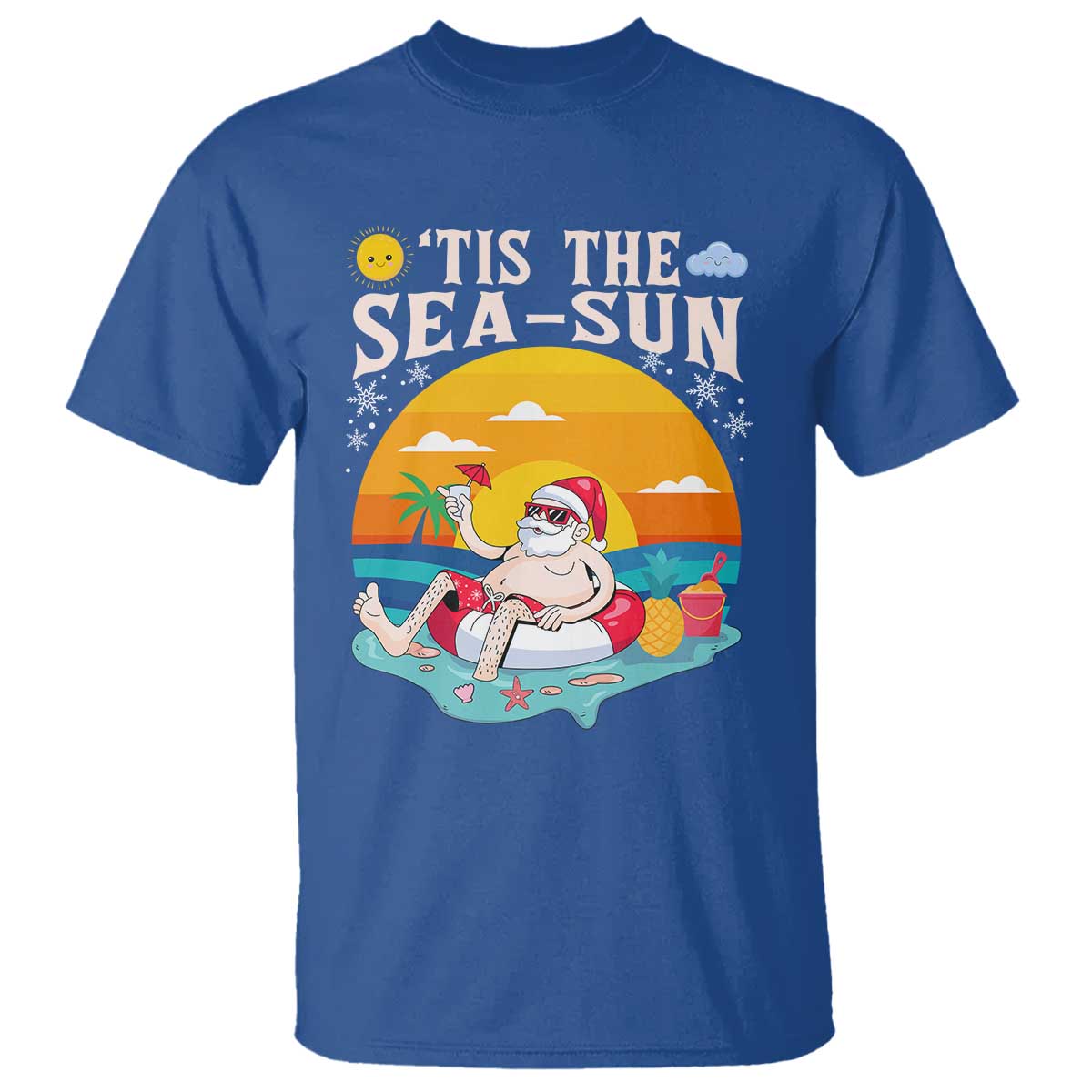 funny-christmas-in-july-t-shirt-tis-the-sea-sun-santa-beach-summer-season-xmas