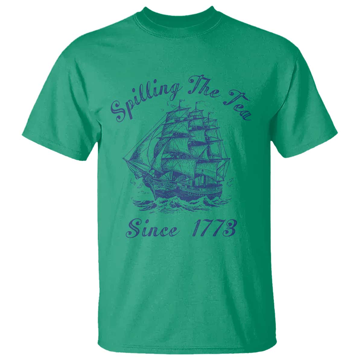 funny-4th-of-july-t-shirt-spilling-the-tea-since-1773-history-ship