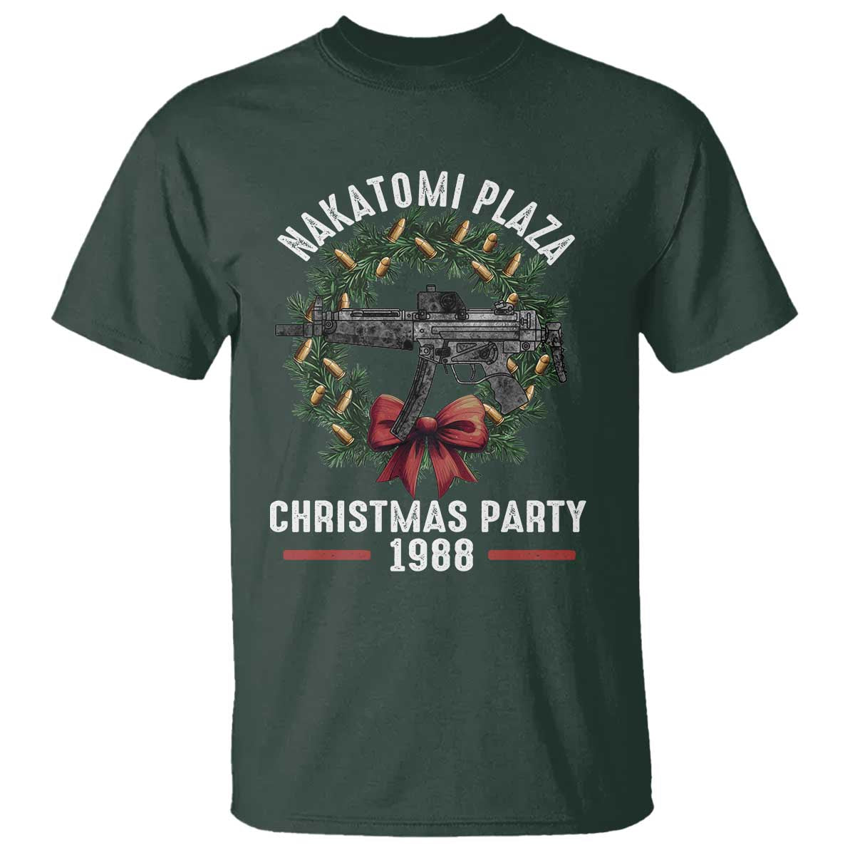 funny-nakatomi-plaza-t-shirt-christmas-party-1988-xmas-bullet-gun-wreath