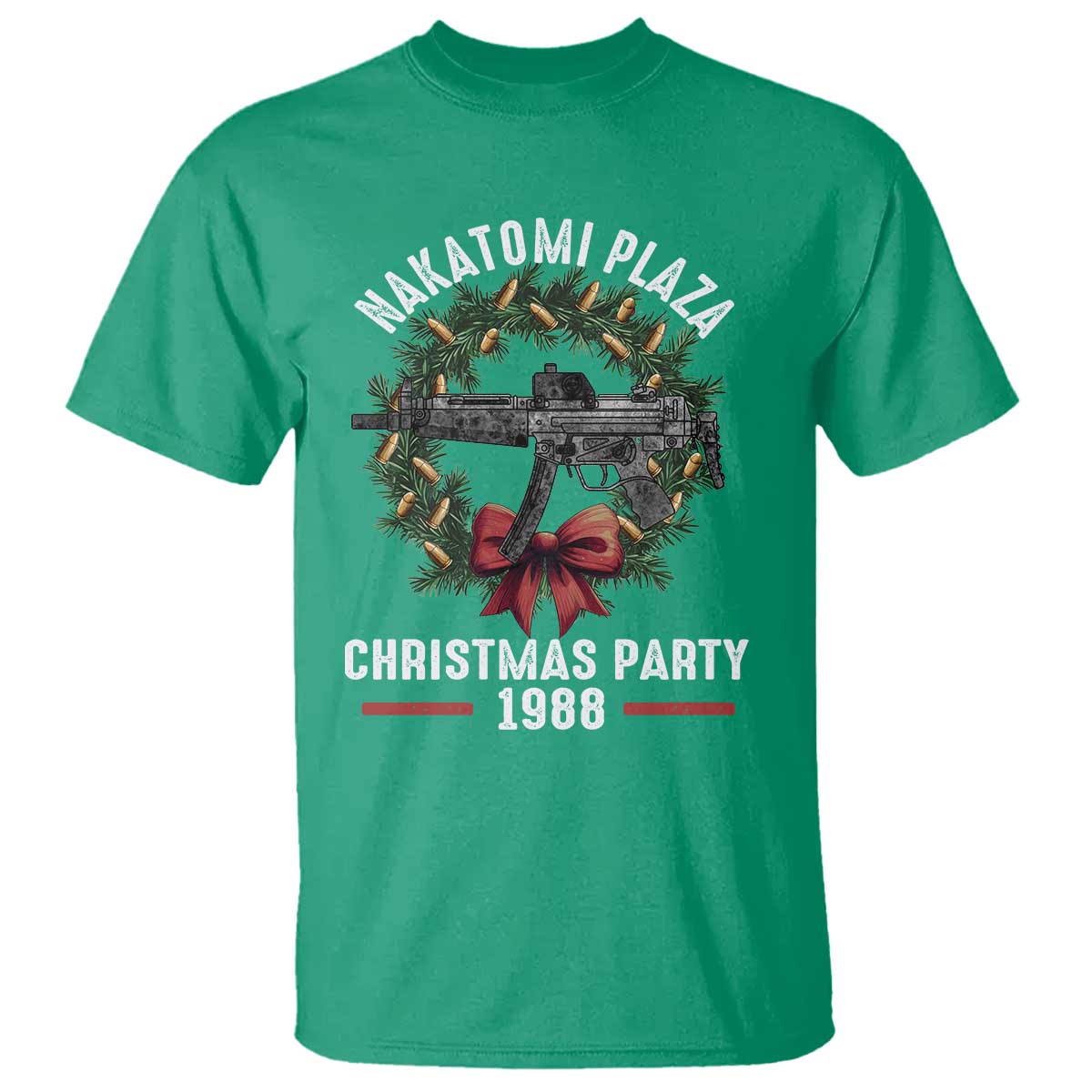 funny-nakatomi-plaza-t-shirt-christmas-party-1988-xmas-bullet-gun-wreath