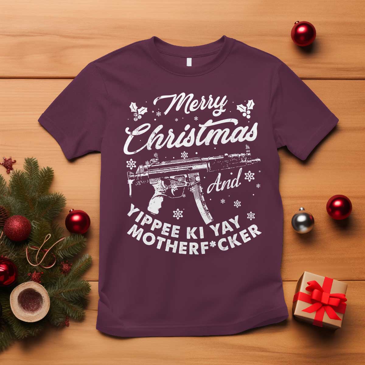 funny-nakatomi-plaza-t-shirt-merry-christmas-and-yippee-ki-yay-snowflake-gun