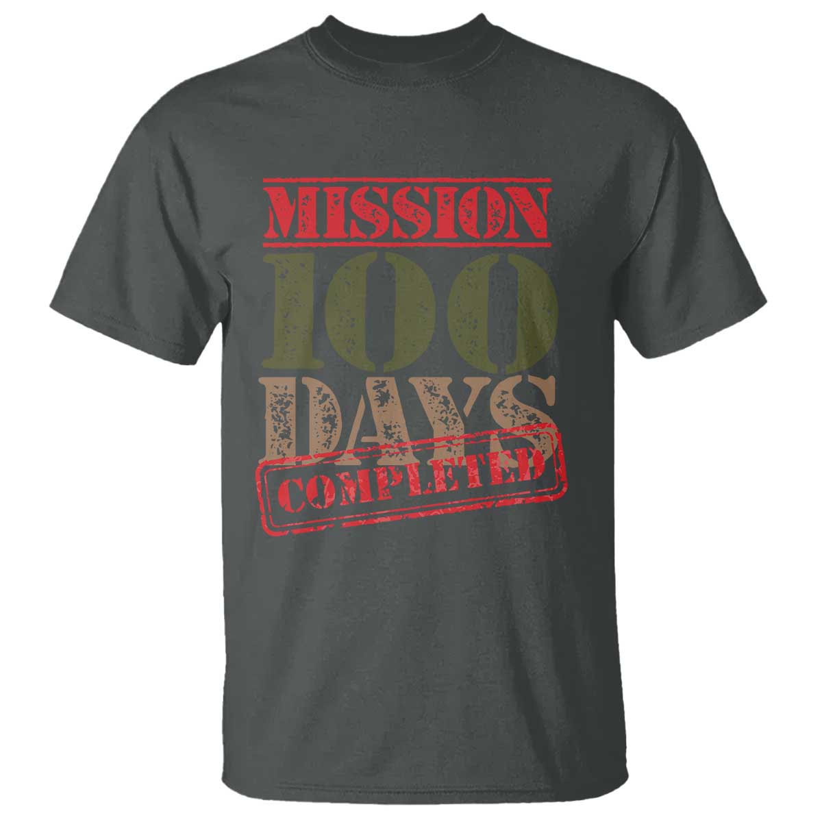 funny-100th-day-of-school-warrior-t-shirt-mission-100-days-completed-sealed