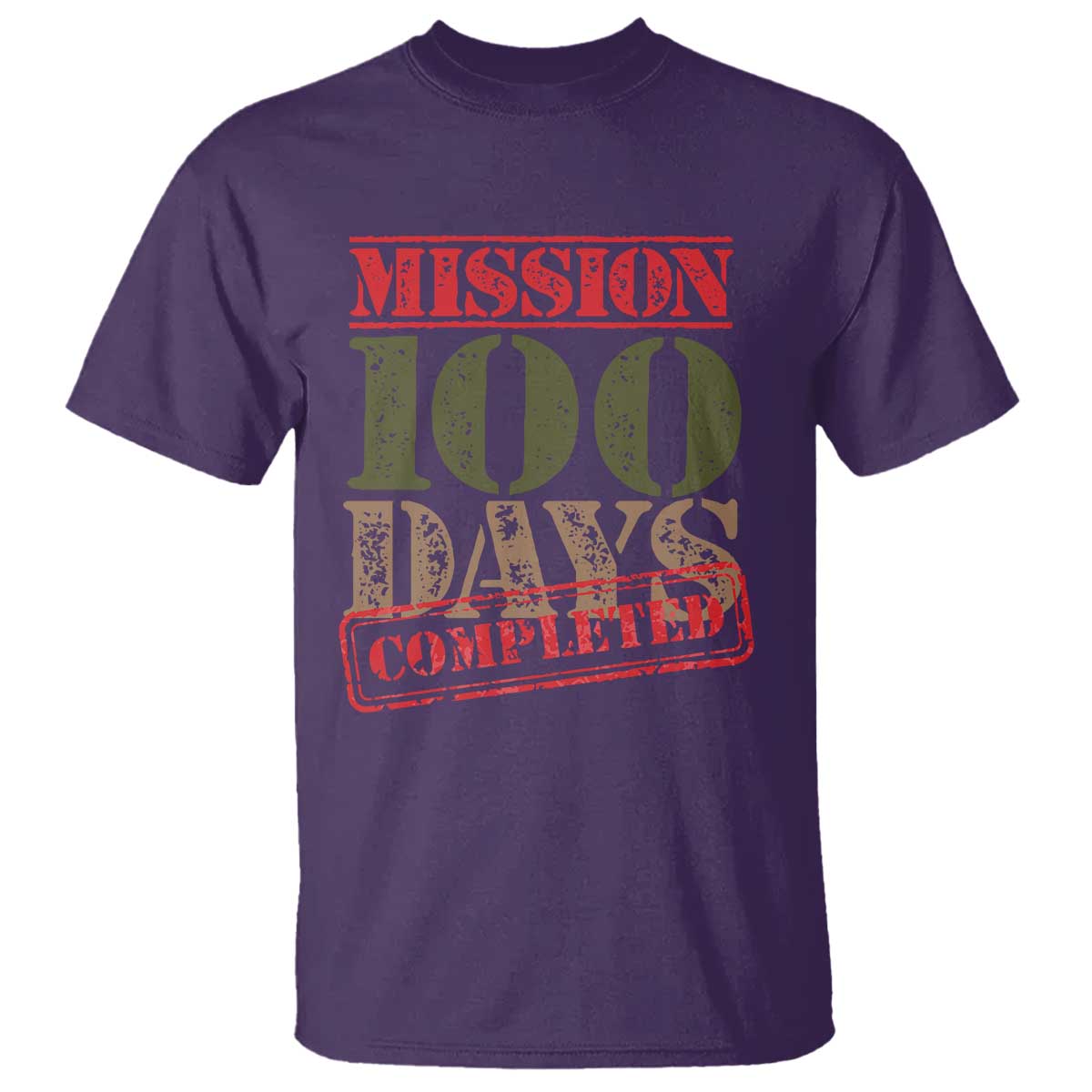 funny-100th-day-of-school-warrior-t-shirt-mission-100-days-completed-sealed