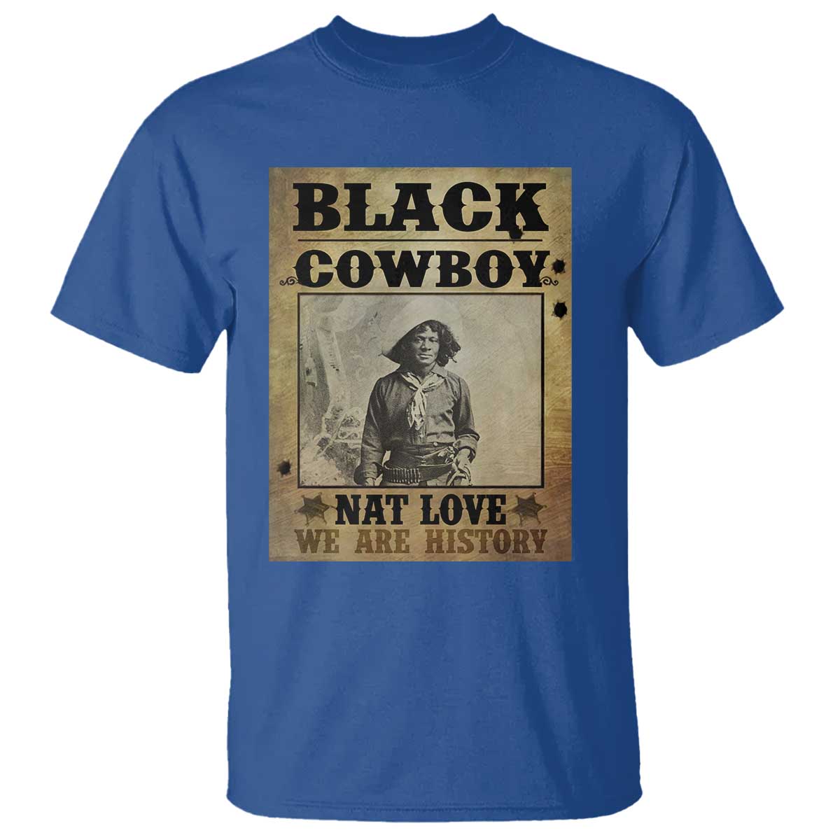 black-cowboy-nat-love-t-shirt-black-history-month