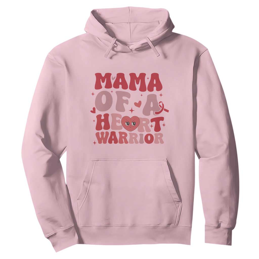Mama Of A Heart Warrior Hoodie Congenital Heart Disease CHD Support