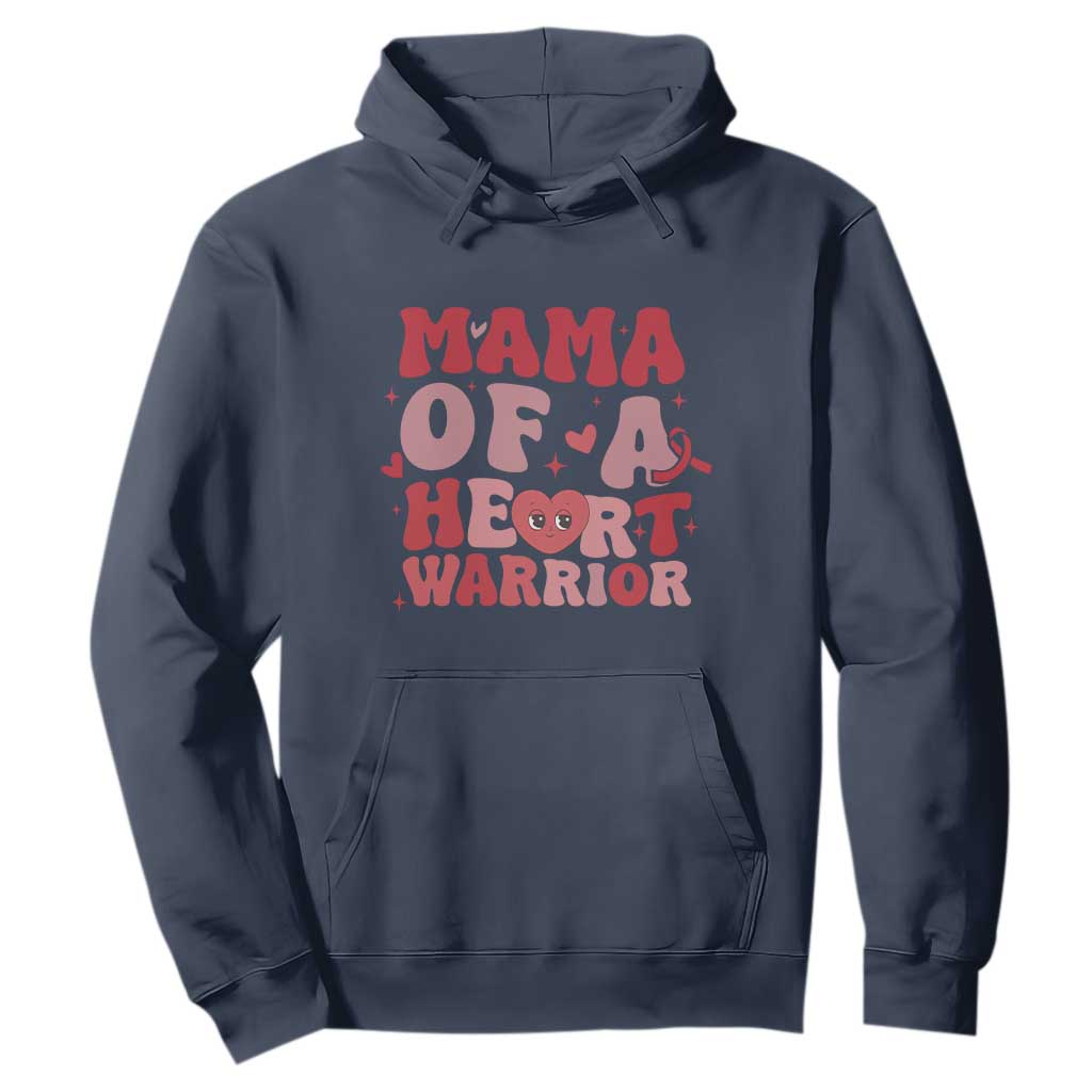 Mama Of A Heart Warrior Hoodie Congenital Heart Disease CHD Support