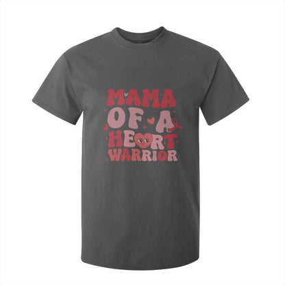 Mama Of A Heart Warrior T Shirt For Kid Congenital Heart Disease CHD Support