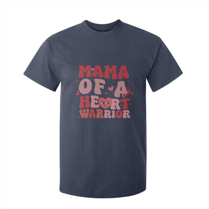 Mama Of A Heart Warrior T Shirt For Kid Congenital Heart Disease CHD Support
