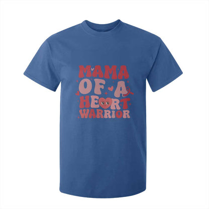 Mama Of A Heart Warrior T Shirt For Kid Congenital Heart Disease CHD Support