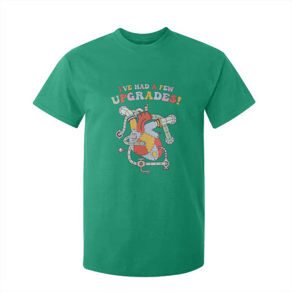 Congenital Heart Disease CHD Support T Shirt For Kid I've Had A Few Upgrades Mechanic Toy Heart