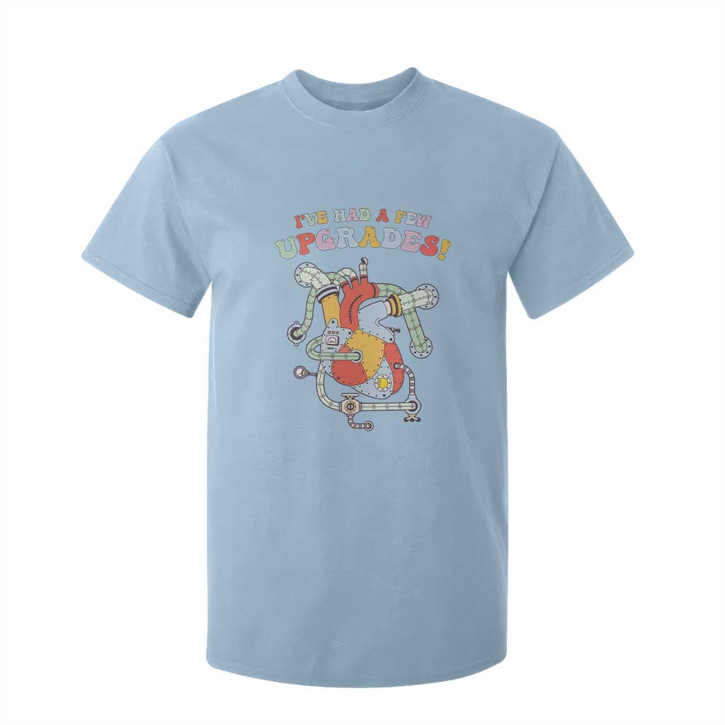 Congenital Heart Disease CHD Support T Shirt For Kid I've Had A Few Upgrades Mechanic Toy Heart