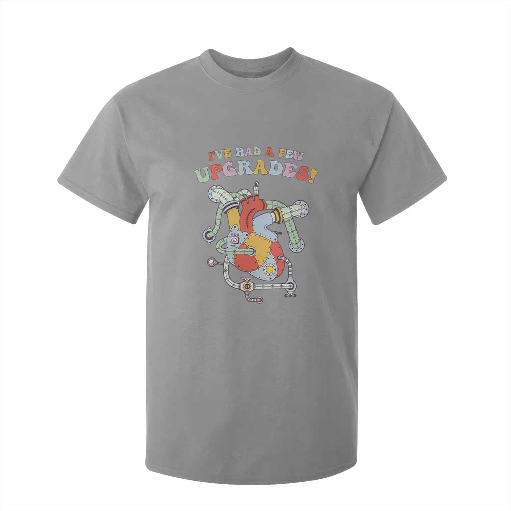 Congenital Heart Disease CHD Support T Shirt For Kid I've Had A Few Upgrades Mechanic Toy Heart