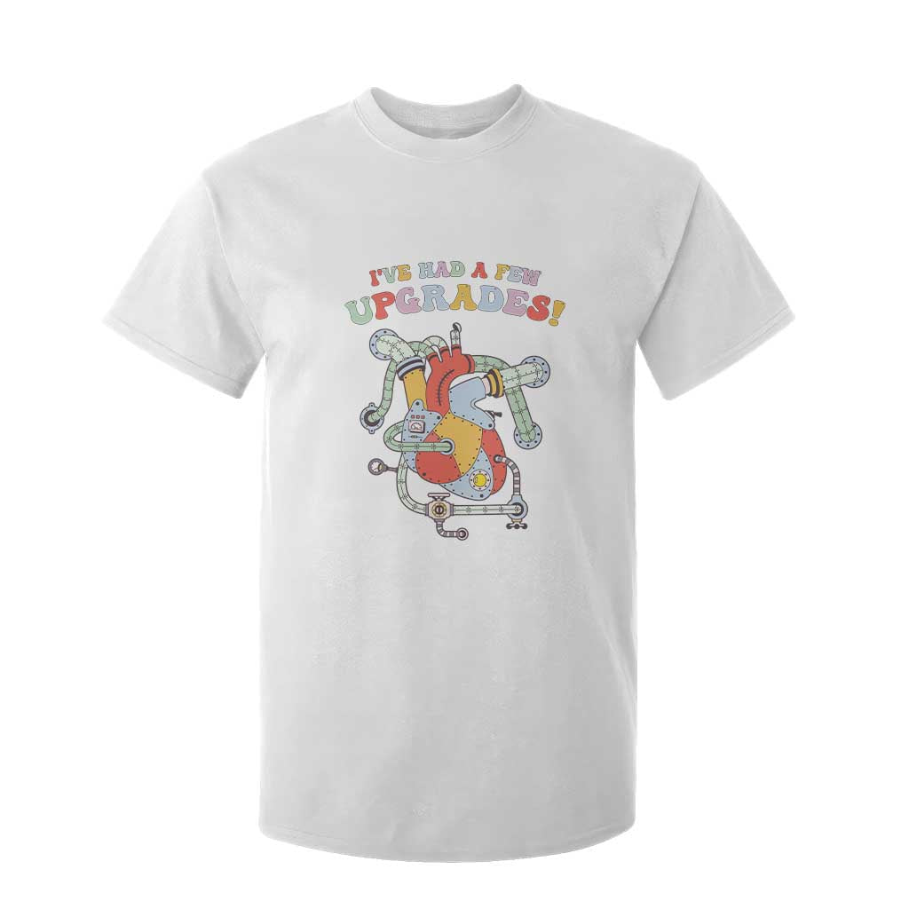 Congenital Heart Disease CHD Support T Shirt For Kid I've Had A Few Upgrades Mechanic Toy Heart