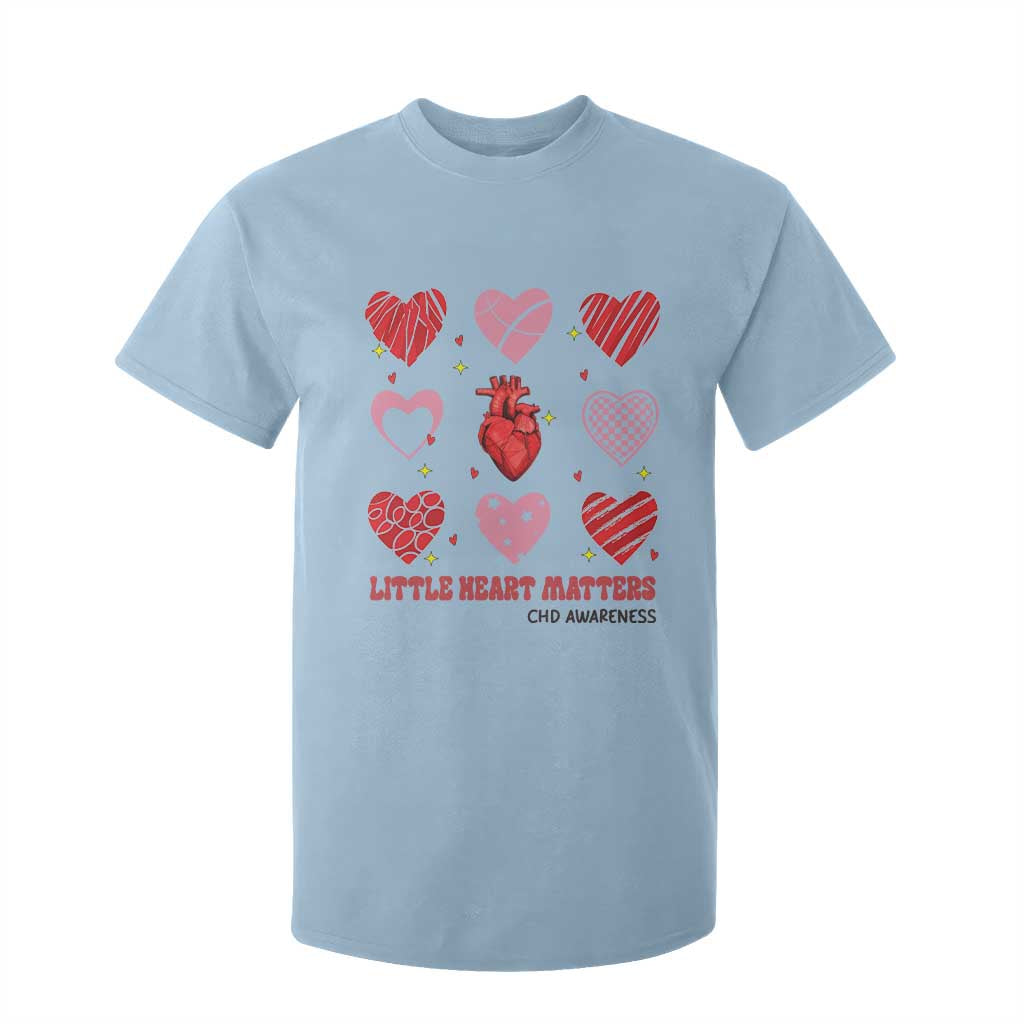 Congenital Heart Disease CHD Support T Shirt For Kid Little Heart Matters