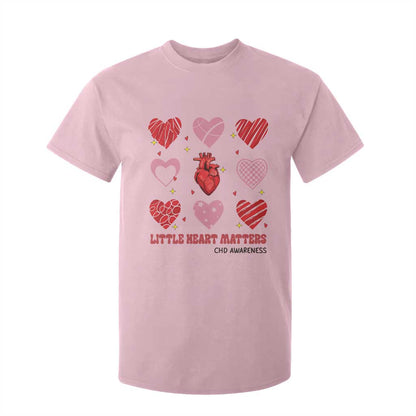 Congenital Heart Disease CHD Support T Shirt For Kid Little Heart Matters