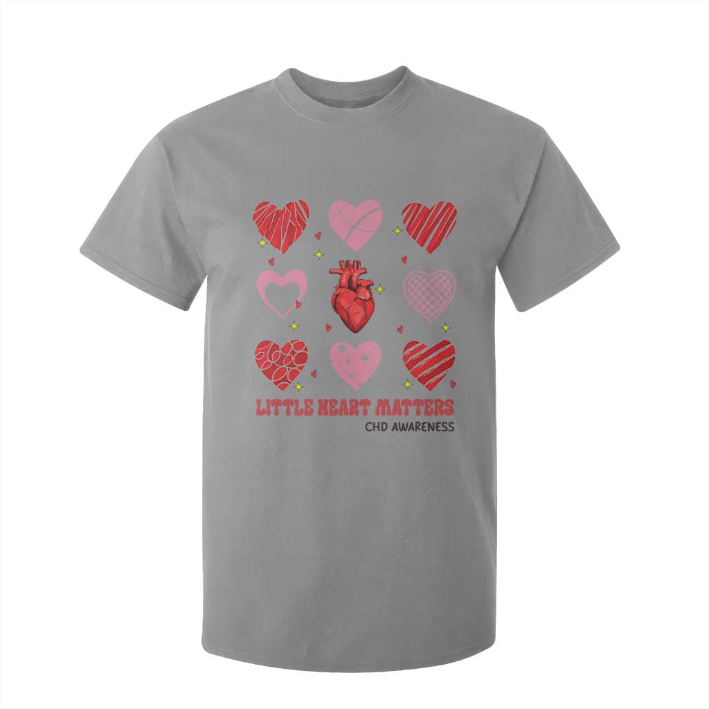 Congenital Heart Disease CHD Support T Shirt For Kid Little Heart Matters