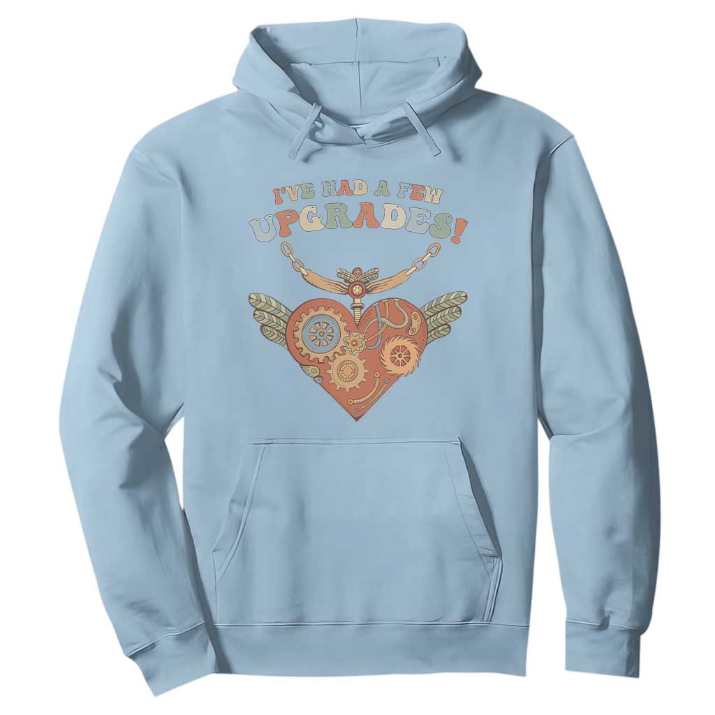 Congenital Heart Disease CHD Support Hoodie I've Had A Few Upgrades Toy Heart