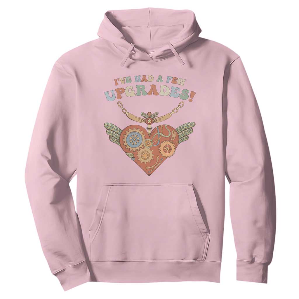 Congenital Heart Disease CHD Support Hoodie I've Had A Few Upgrades Toy Heart