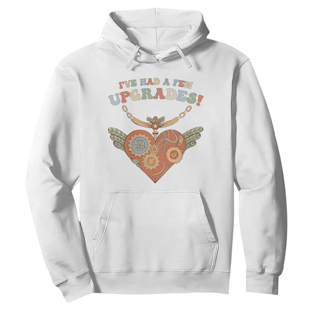 Congenital Heart Disease CHD Support Hoodie I've Had A Few Upgrades Toy Heart