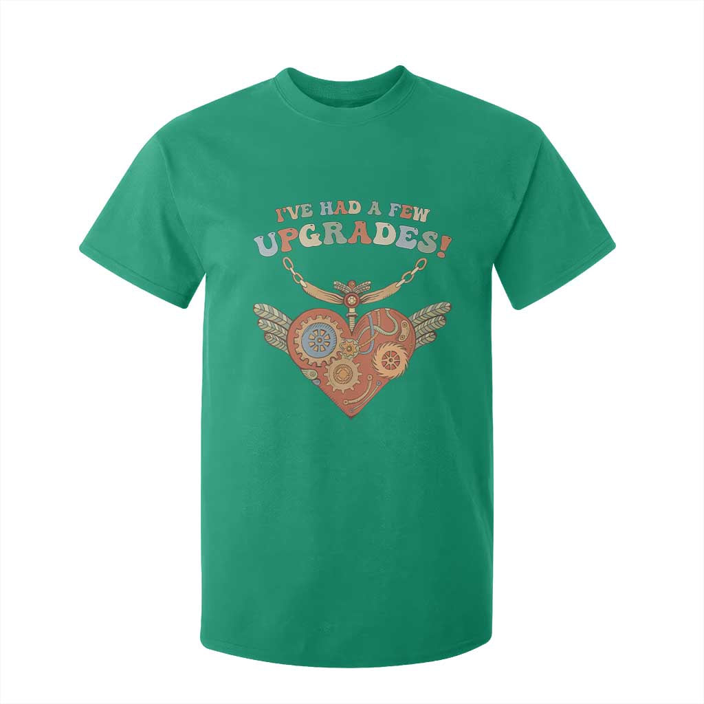 Congenital Heart Disease CHD Support T Shirt For Kid I've Had A Few Upgrades Toy Heart