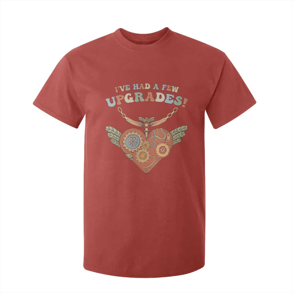 Congenital Heart Disease CHD Support T Shirt For Kid I've Had A Few Upgrades Toy Heart