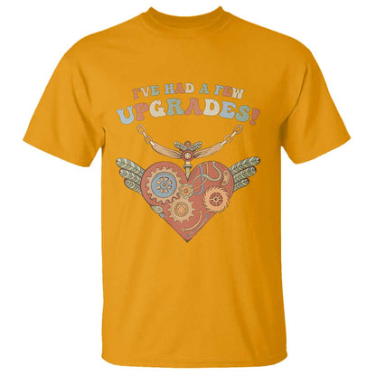 Congenital Heart Disease CHD Support T Shirt I've Had A Few Upgrades Toy Heart