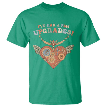 Congenital Heart Disease CHD Support T Shirt I've Had A Few Upgrades Toy Heart