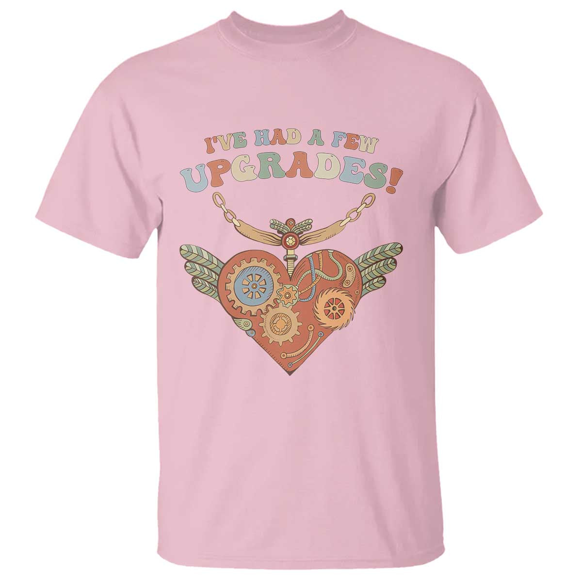 Congenital Heart Disease CHD Support T Shirt I've Had A Few Upgrades Toy Heart