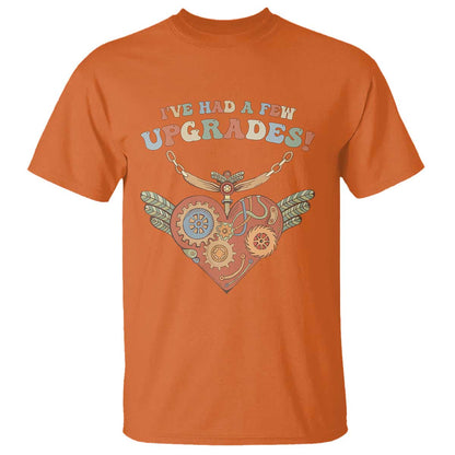 Congenital Heart Disease CHD Support T Shirt I've Had A Few Upgrades Toy Heart