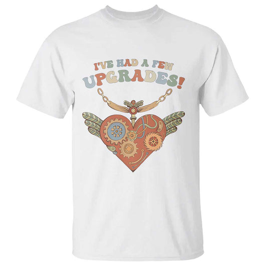 Congenital Heart Disease CHD Support T Shirt I've Had A Few Upgrades Toy Heart