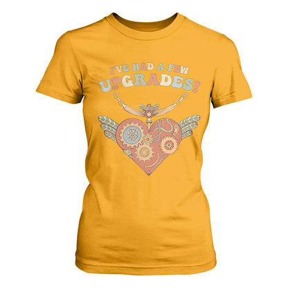 Congenital Heart Disease CHD Support T Shirt For Women I've Had A Few Upgrades Toy Heart