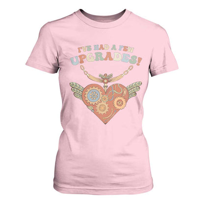 Congenital Heart Disease CHD Support T Shirt For Women I've Had A Few Upgrades Toy Heart