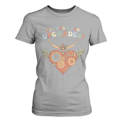 Congenital Heart Disease CHD Support T Shirt For Women I've Had A Few Upgrades Toy Heart