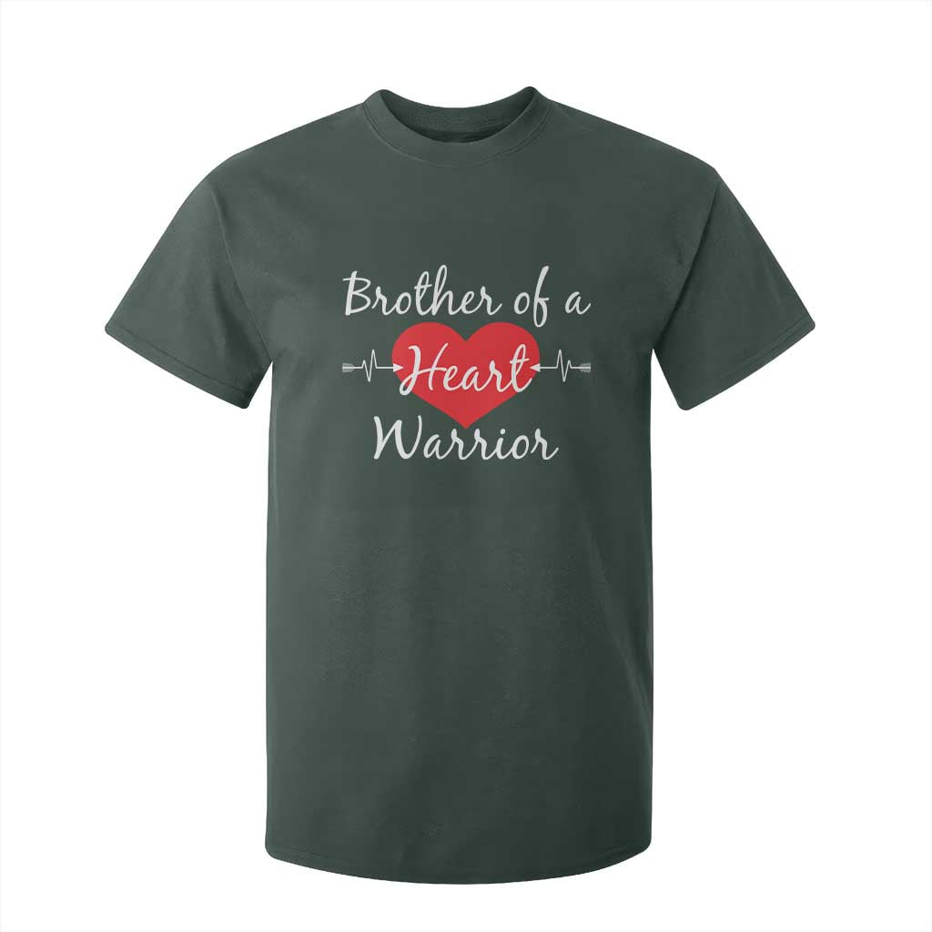 Brother Of A Heart Warrior T Shirt For Kid CHD Support Heart