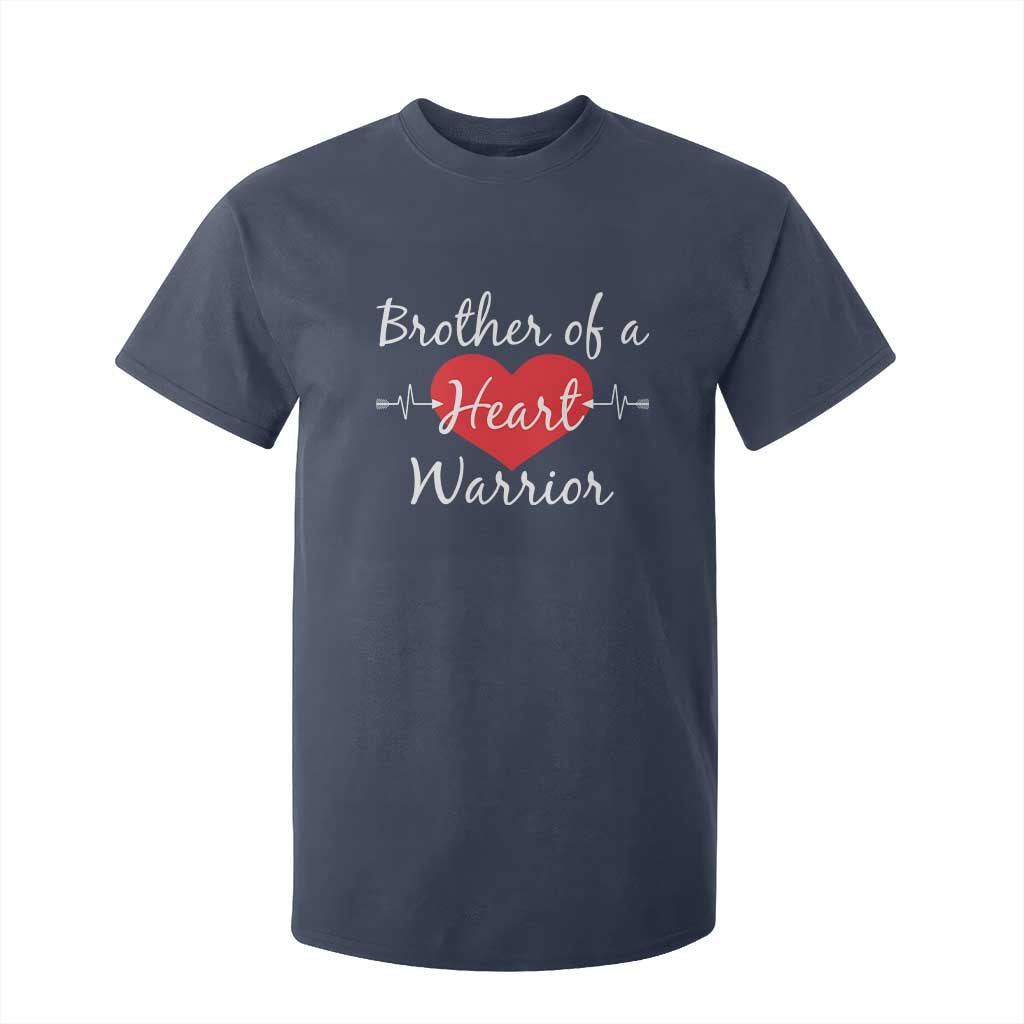 Brother Of A Heart Warrior T Shirt For Kid CHD Support Heart