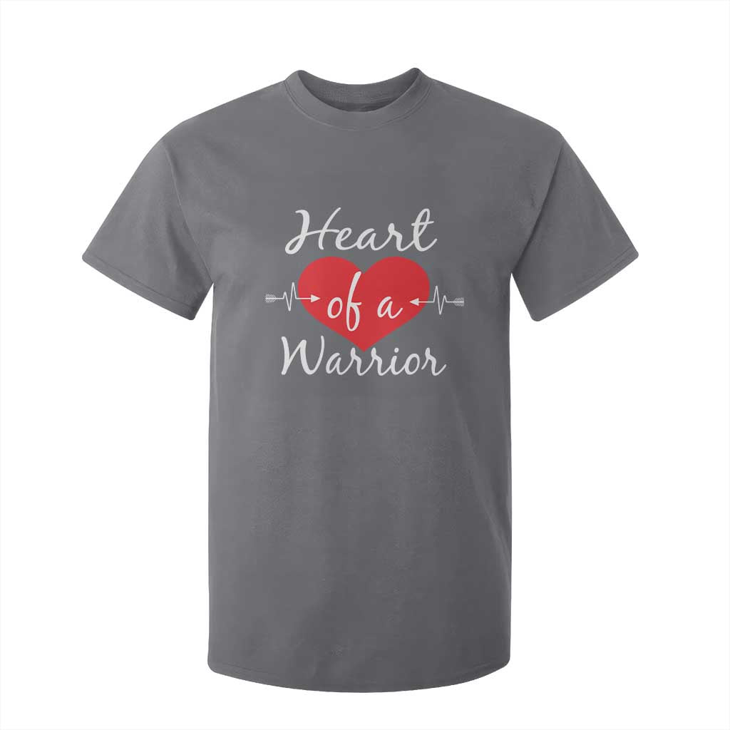 Heart Of A Warrior T Shirt For Kid CHD Support Heart