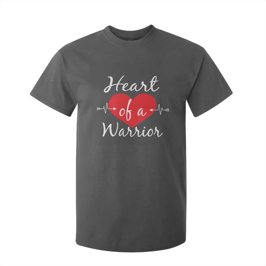 Heart Of A Warrior T Shirt For Kid CHD Support Heart