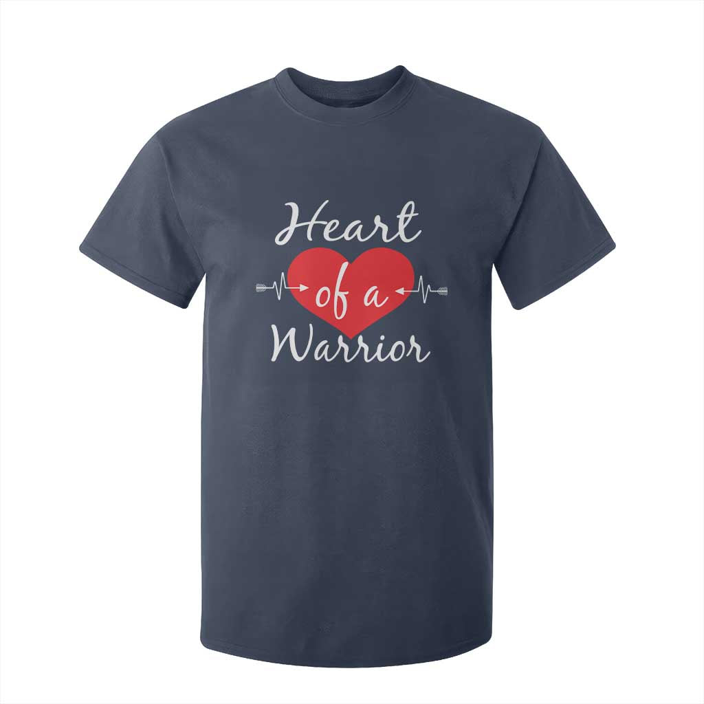 Heart Of A Warrior T Shirt For Kid CHD Support Heart
