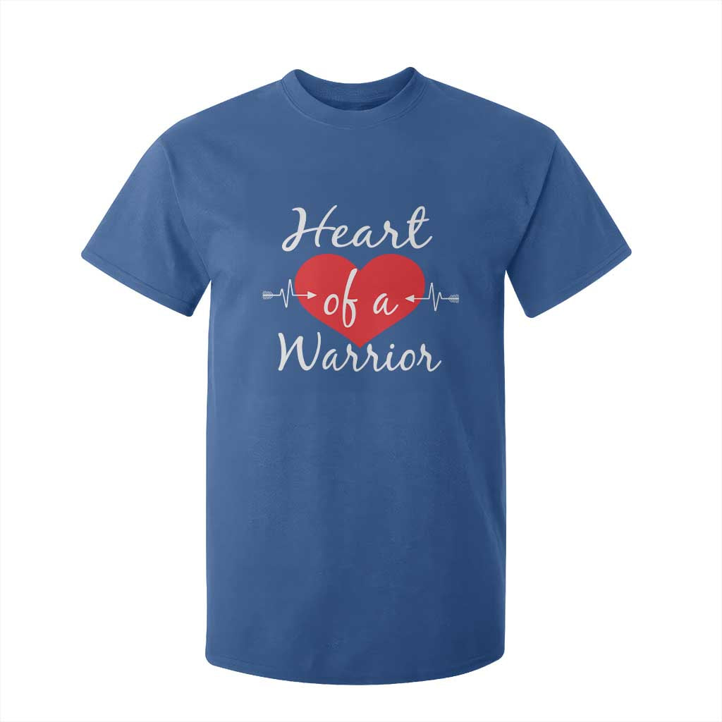 Heart Of A Warrior T Shirt For Kid CHD Support Heart