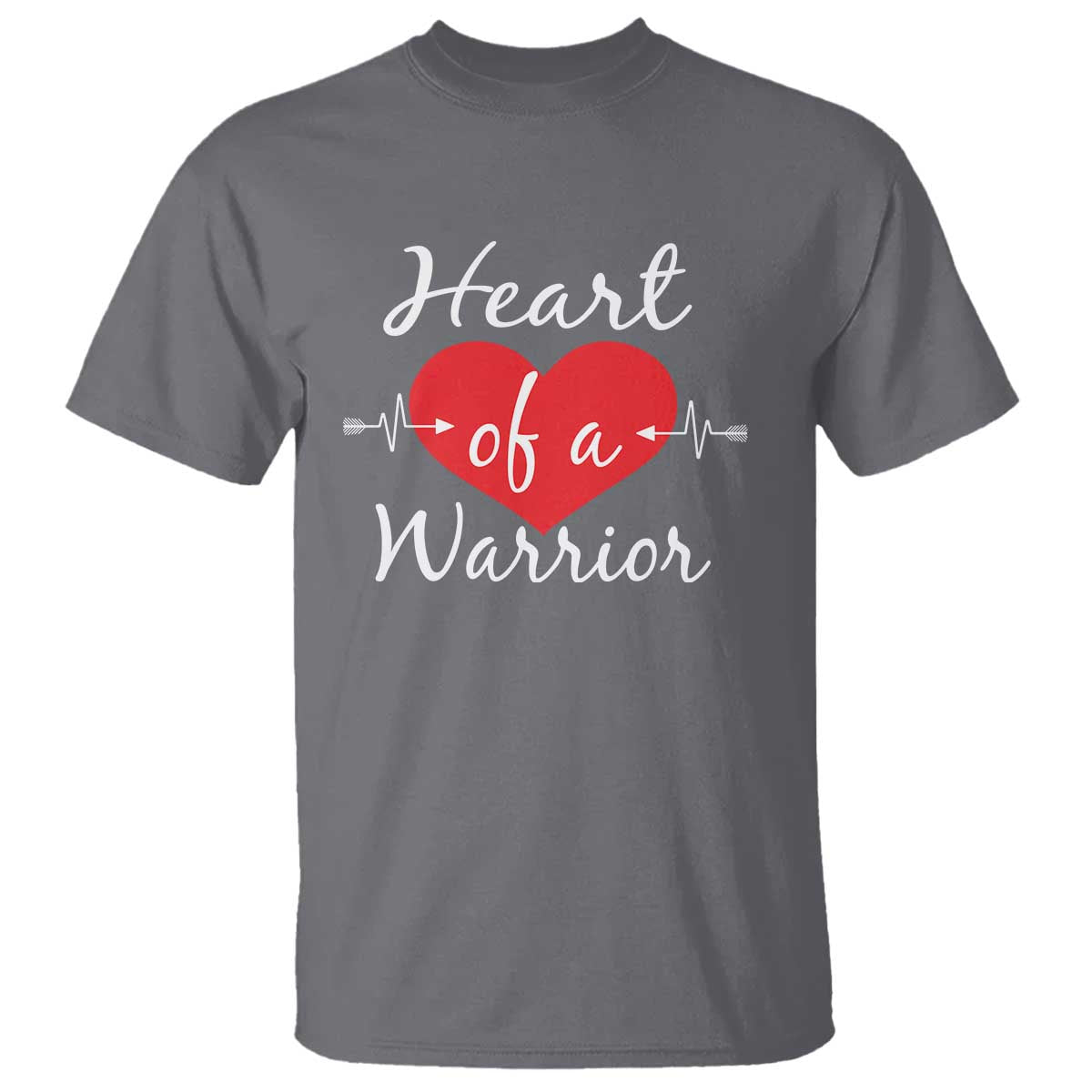 Heart Of A Warrior T Shirt CHD Support Heart