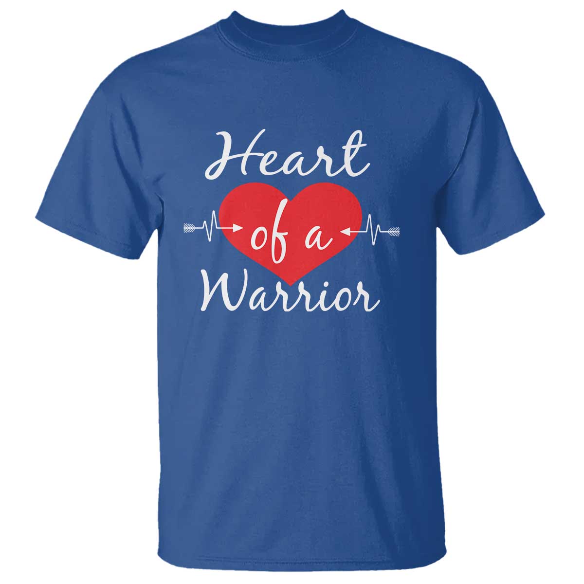 Heart Of A Warrior T Shirt CHD Support Heart
