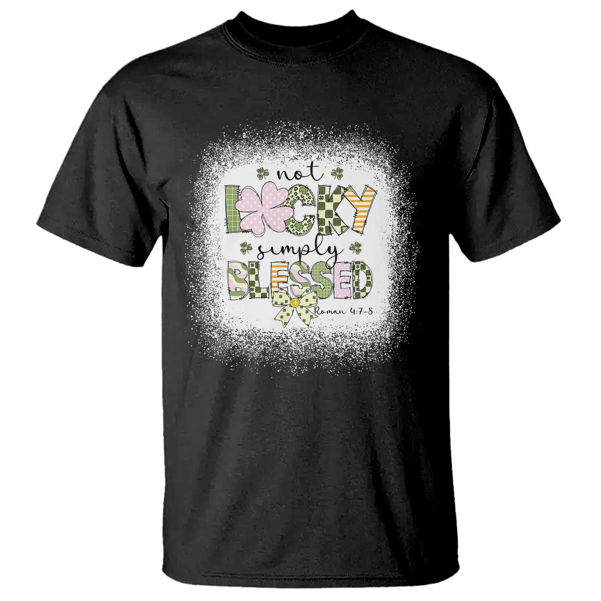 not-lucky-simply-blessed-t-shirt-blessed-christian-shamrocks-st-patricks-day
