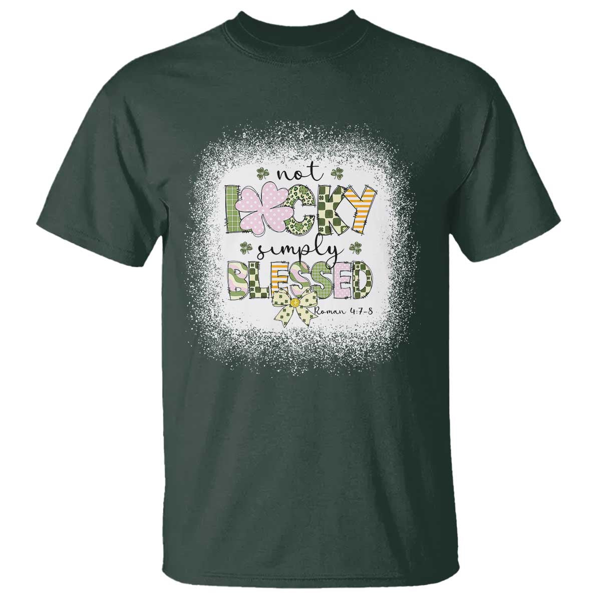 not-lucky-simply-blessed-t-shirt-blessed-christian-shamrocks-st-patricks-day